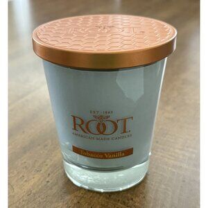 Root American Made Candles Tobacco Vanilla 10.5 oz Large Single Wick Jar - New